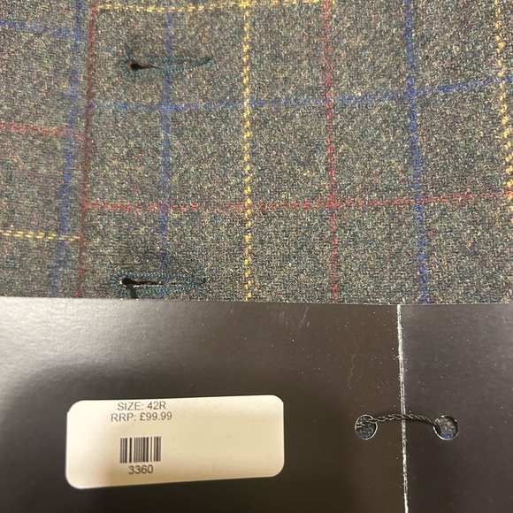 Classic Men's Plaid Blazer 42R - Picture 7 of 9